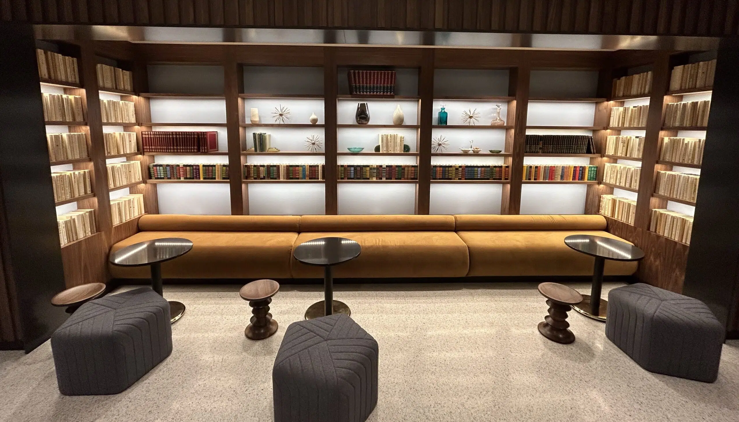 Library at Hotel Indigo