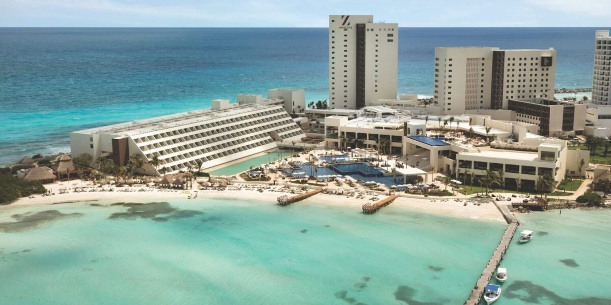 Hyatt Ziva Cancun Aerial