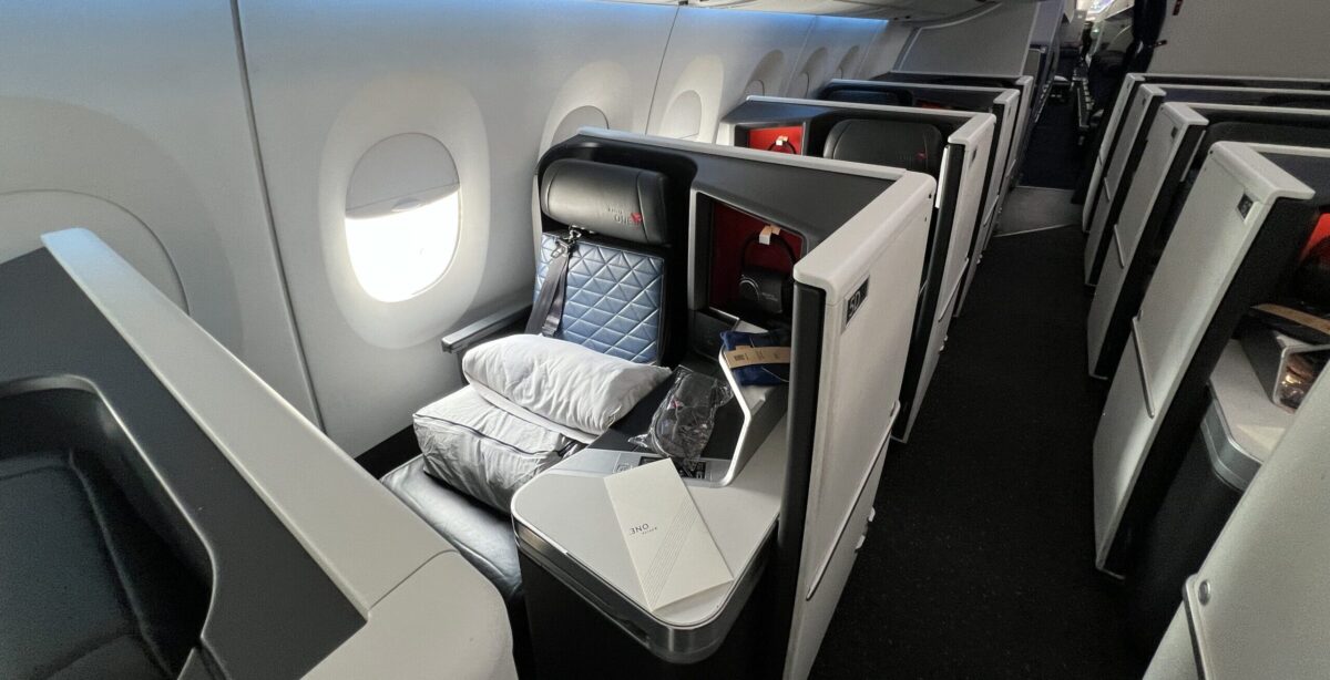 where to fly delta one suites