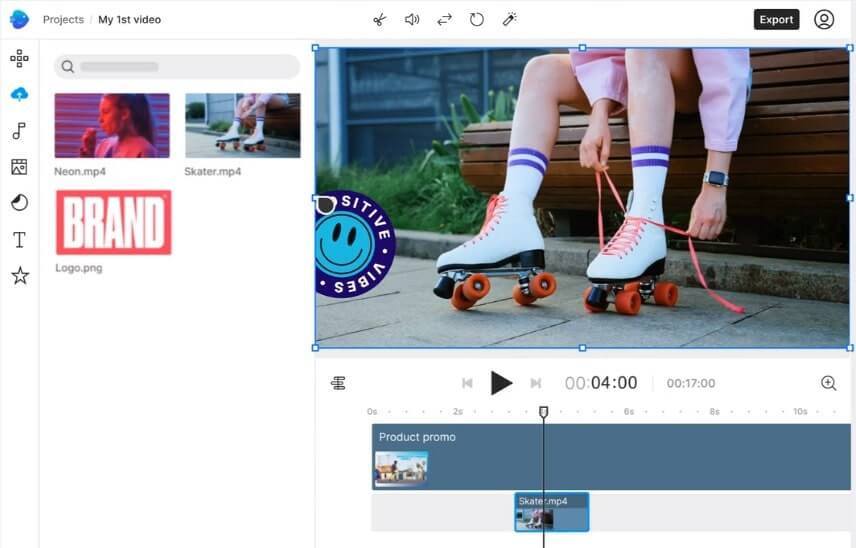 InVideo - online video editor