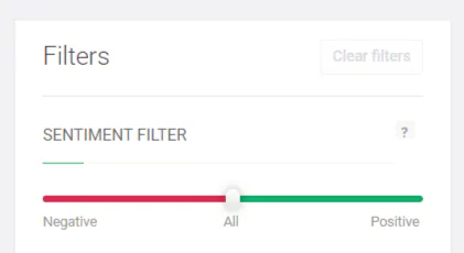 Sentiment Filter 
