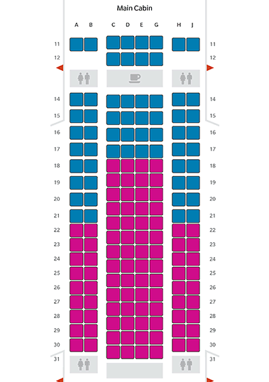 airbus a330 seat map