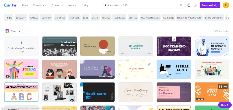 Canva  - digital marketing tools 2023